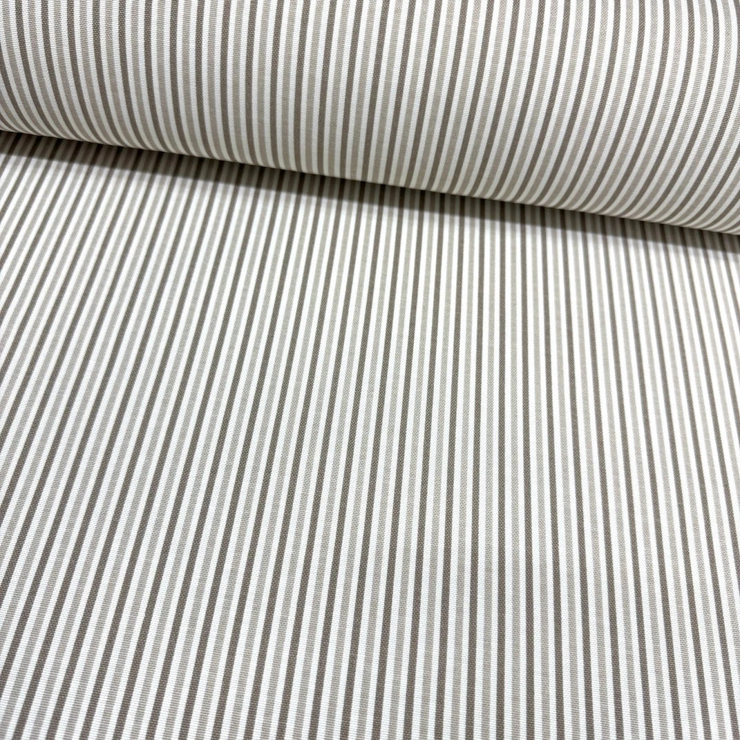 Fine Stripes Duck Canvas