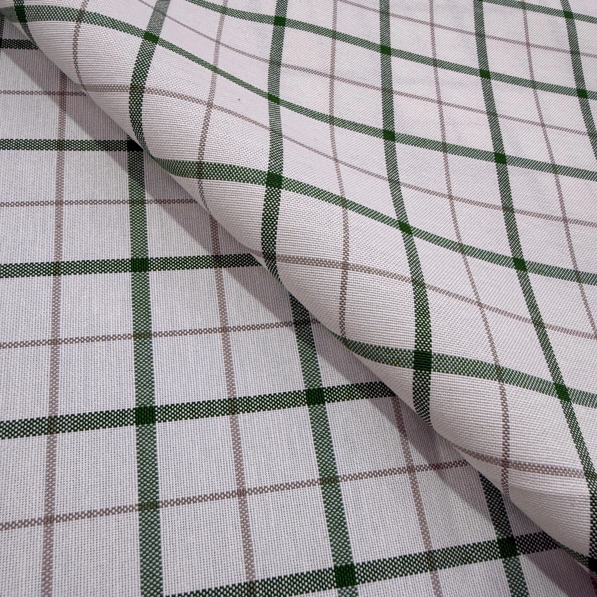 Yarn-Dyed Square Plaid Premier Elite Duck Canvas