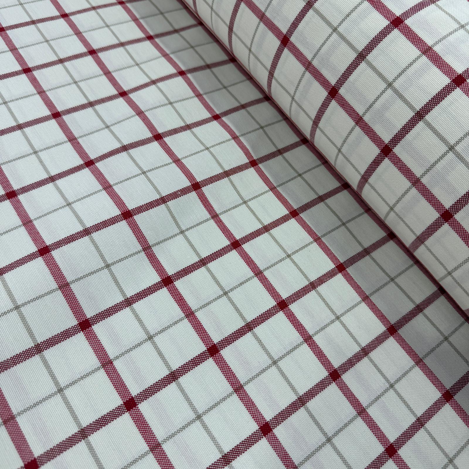 Yarn-Dyed Square Plaid Premier Elite Duck Canvas