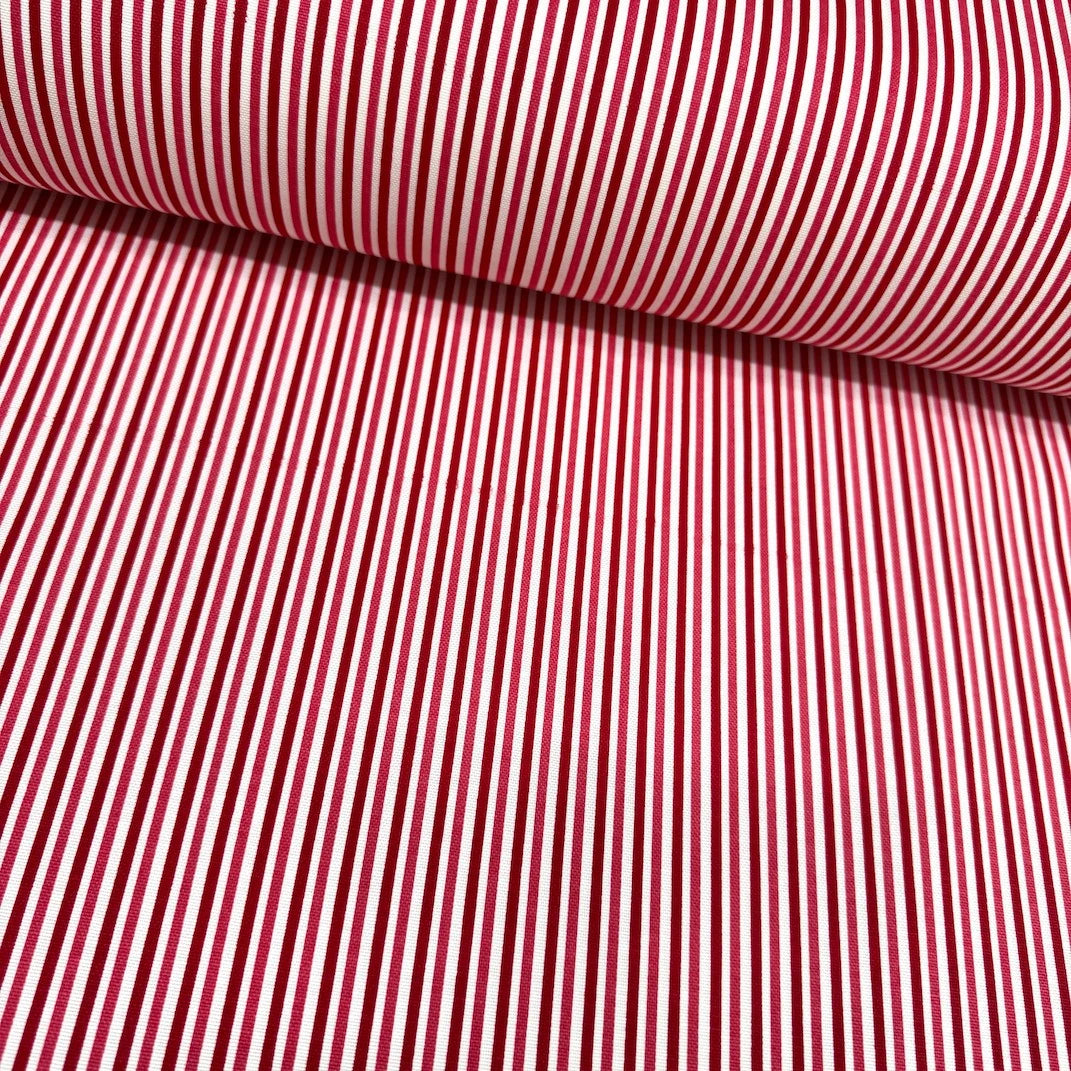 Fine Stripes Duck Canvas