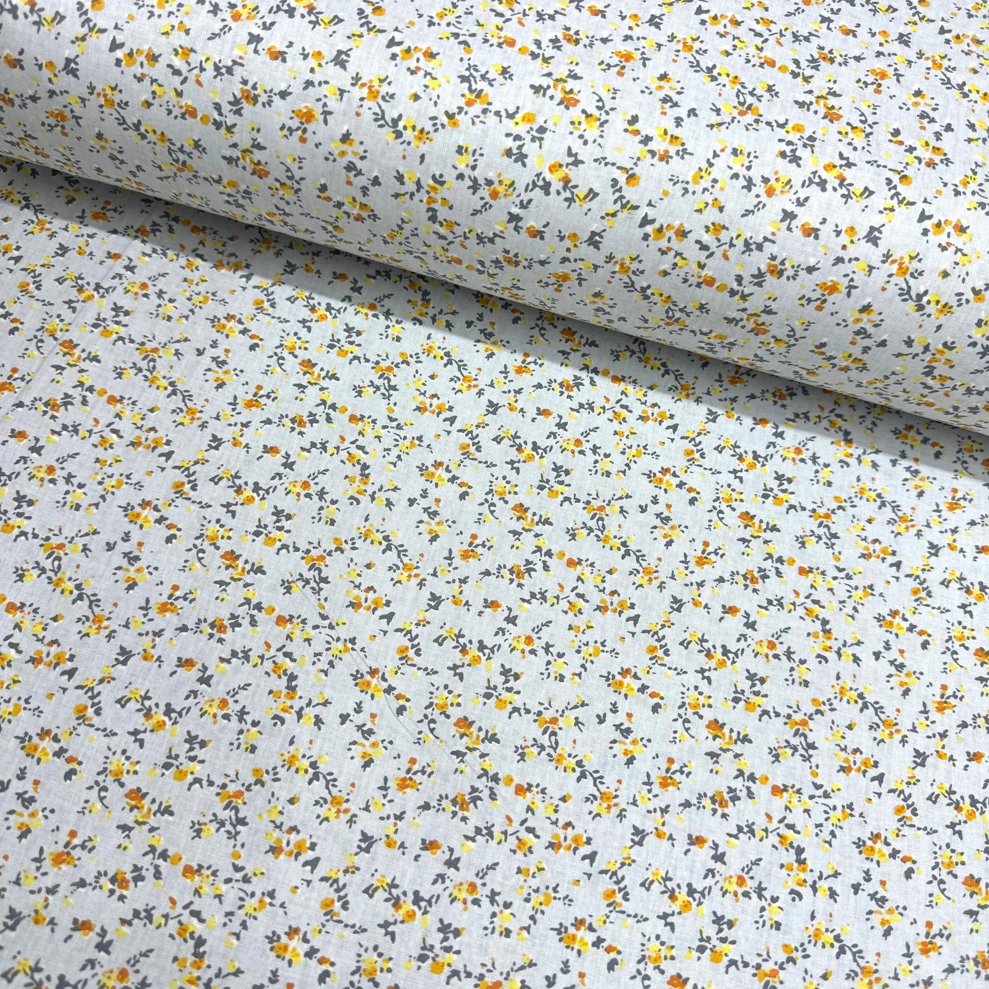 Small Wildflowers Poplin Fabric