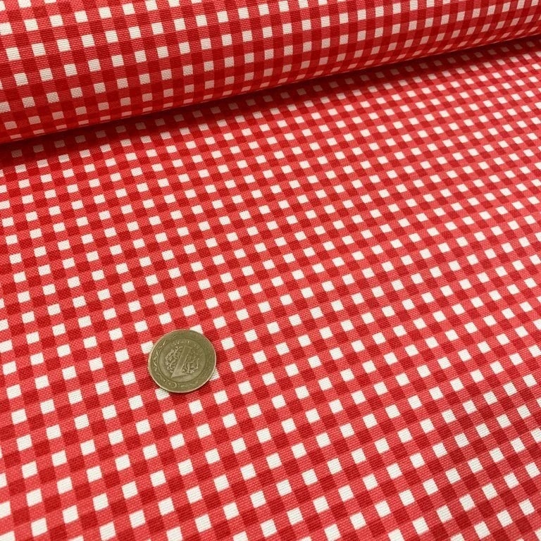 Premier Mini Gingham Duck Canvas